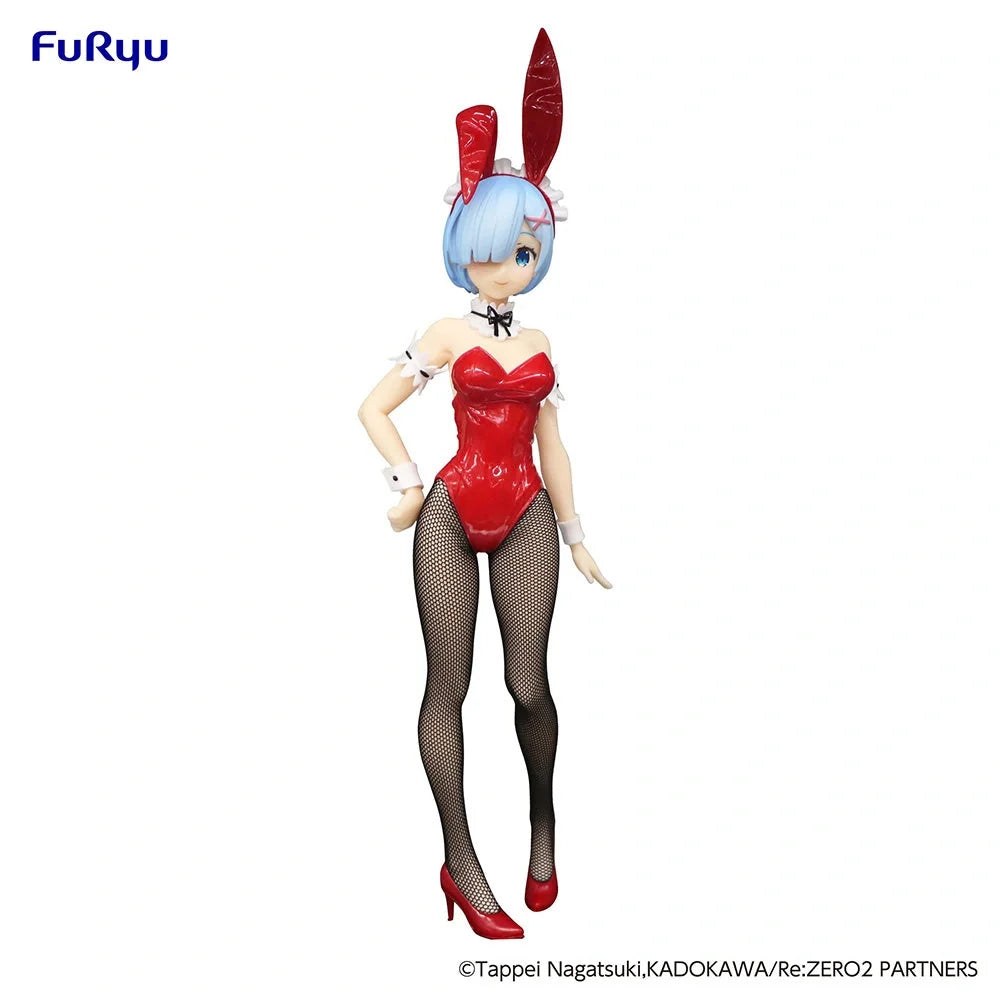 Re:ZERO Starting Life in Another World - Rem(Red Color Ver.) BiCute Bunnies Prize Figure FuRyu Corporation