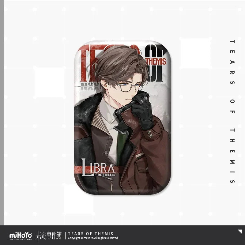 Tears of Themis - Judgment On The White Expanse Series Square Badge miHoYo