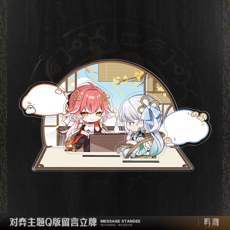 Wuthering Waves - Chess Game Themed Chibi Message Stand KURO GAMES