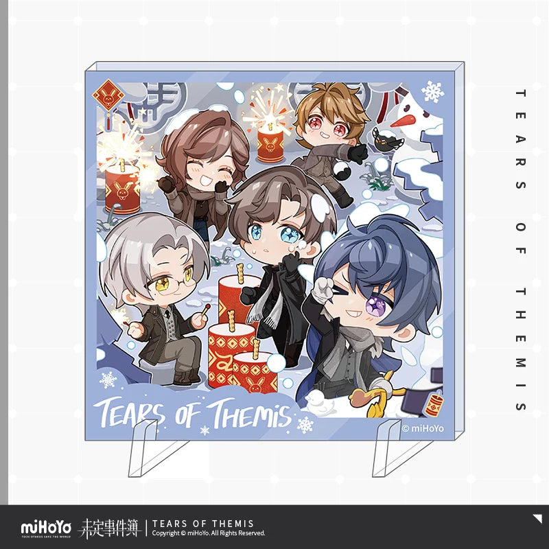 Tears of Themis - Flying Snow and Falling Red Dust Series Chibi Acrylic Refrigerator Magnet miHoYo