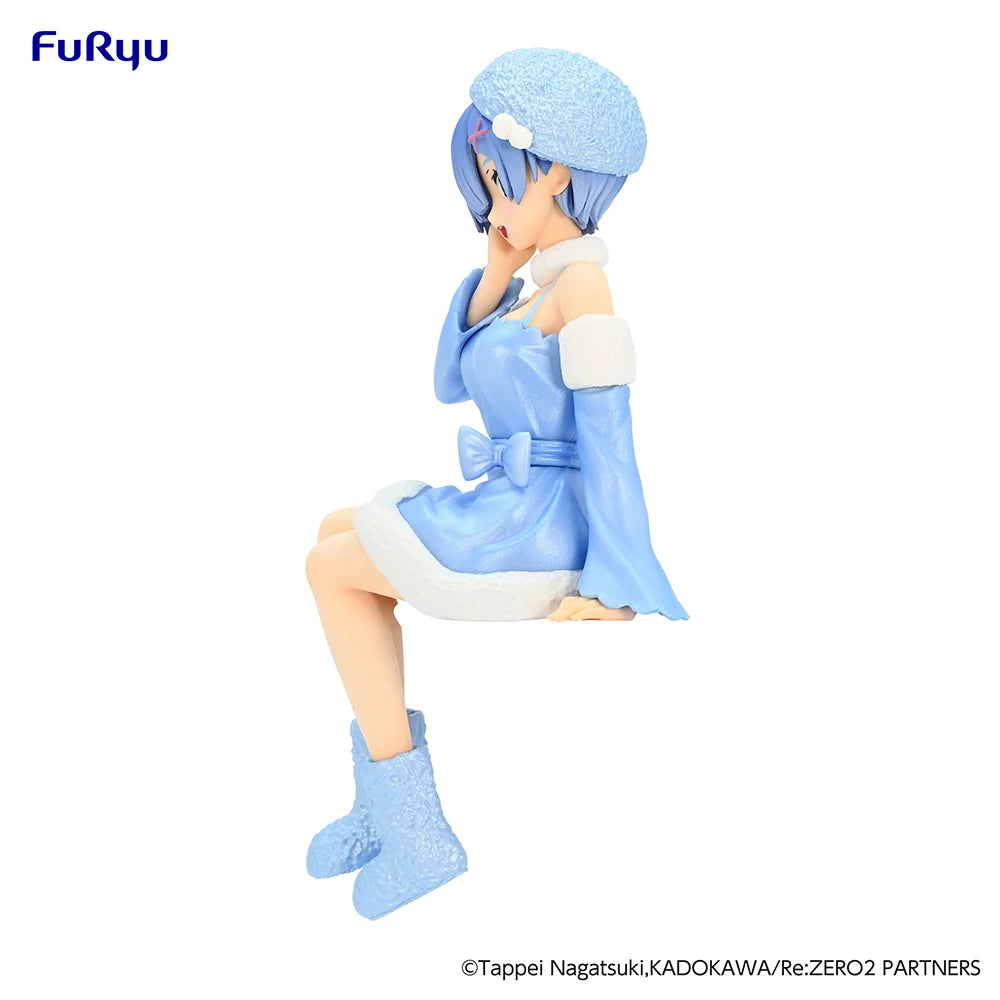 Re:ZERO Starting Life in Another World - Rem(Snow Princess Pearl Color Ver.) Noodle Stopper Prize Figure FuRyu Corporation