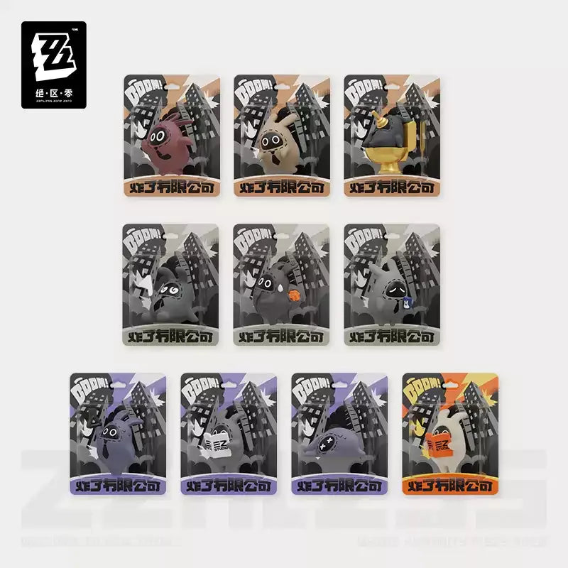 Zenless Zone Zero - Bangboo Work Diary Mini Hanging Card Blind Box miHoYo