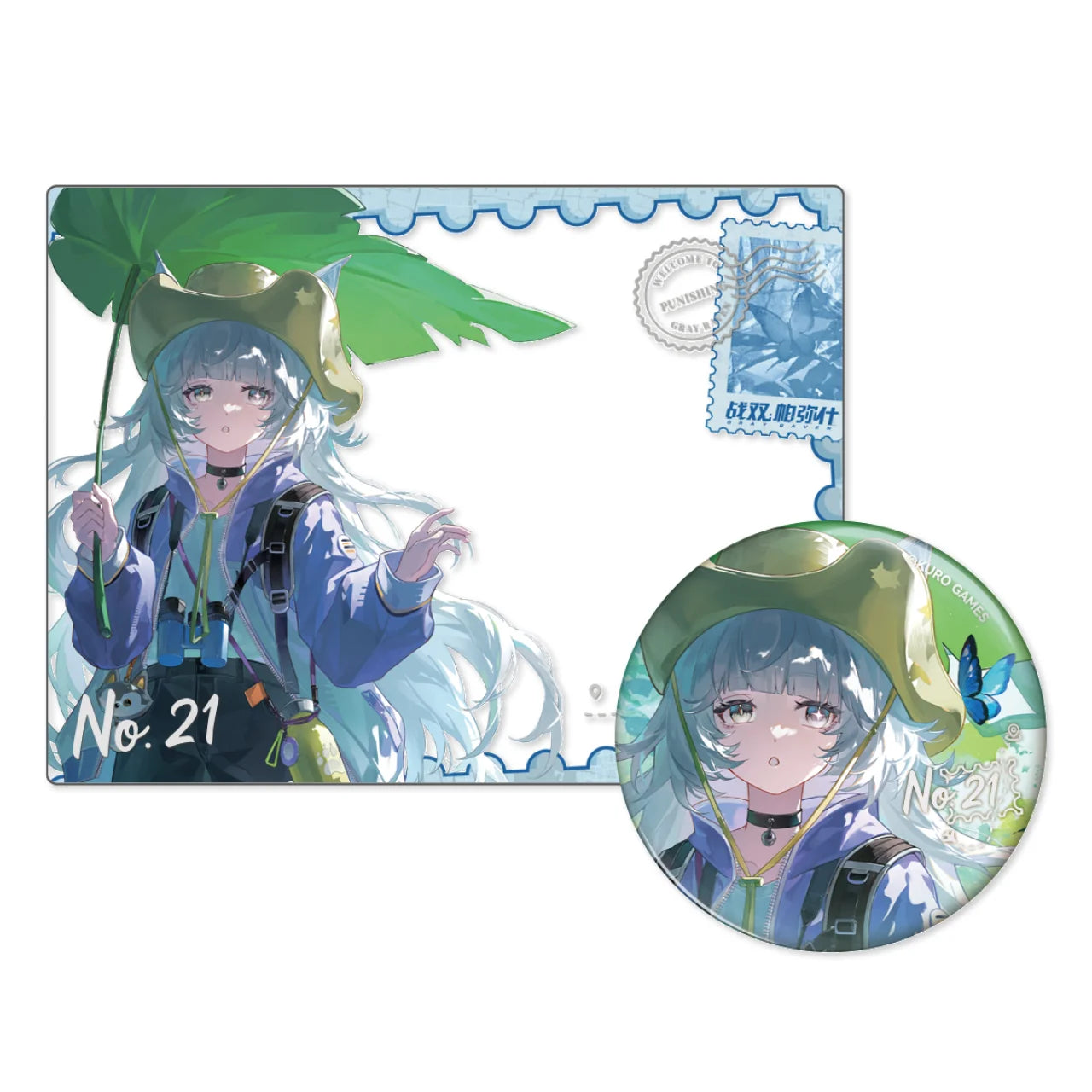 Punishing: Gray Raven - Echoes of Elsewhere 6th Anniversary Badge Transparent Card Set KURO GAMES