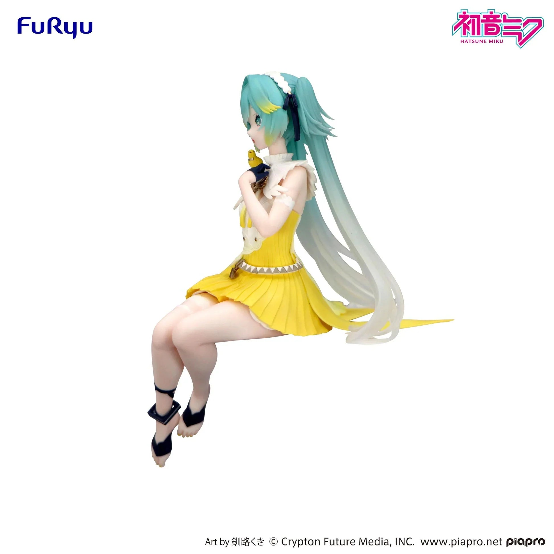 Hatsune Miku - Hatsune Miku (Canary Bird Ver.) Noodle Stopper Figure FuRyu Corporation