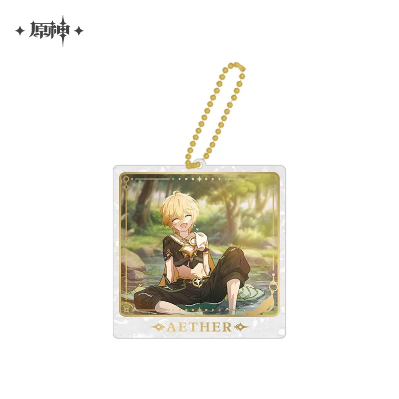 Genshin Impact - The Road Not Traveled Series Acrylic Pendant & Photo Card miHoYo