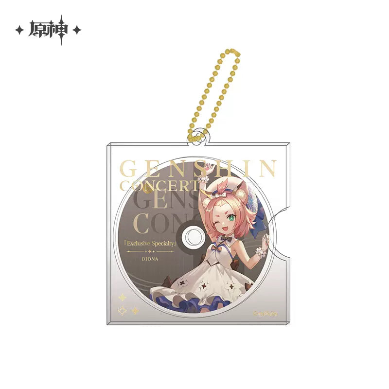 Genshin Impact - Melodies of an Endless Journey CD-style Keychain miHoyo