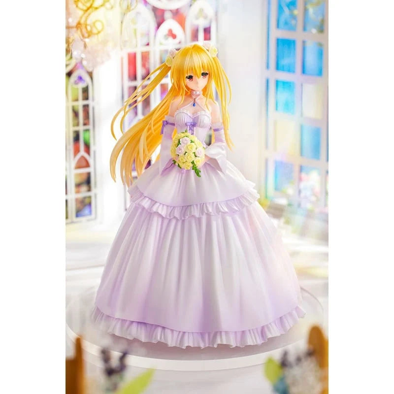 To LOVE-Ru Darkness - Golden Darkness (Wedding Dress Ver.) 1/7 Scale Figure Kadokawa
