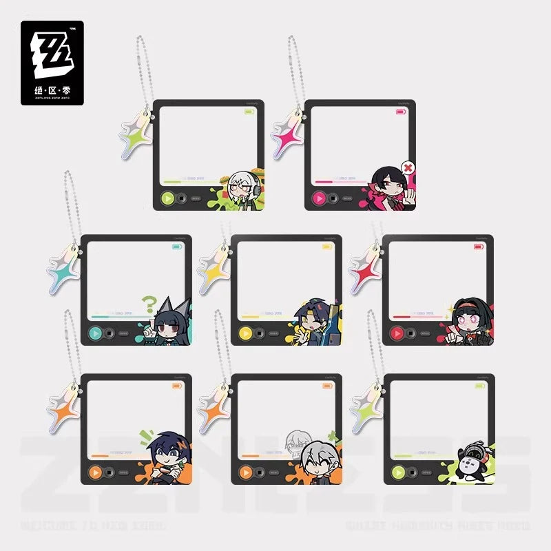 Zenless Zone Zero - Wonderland Sparkling Series Chibi Acrylic Photo Card miHoYo