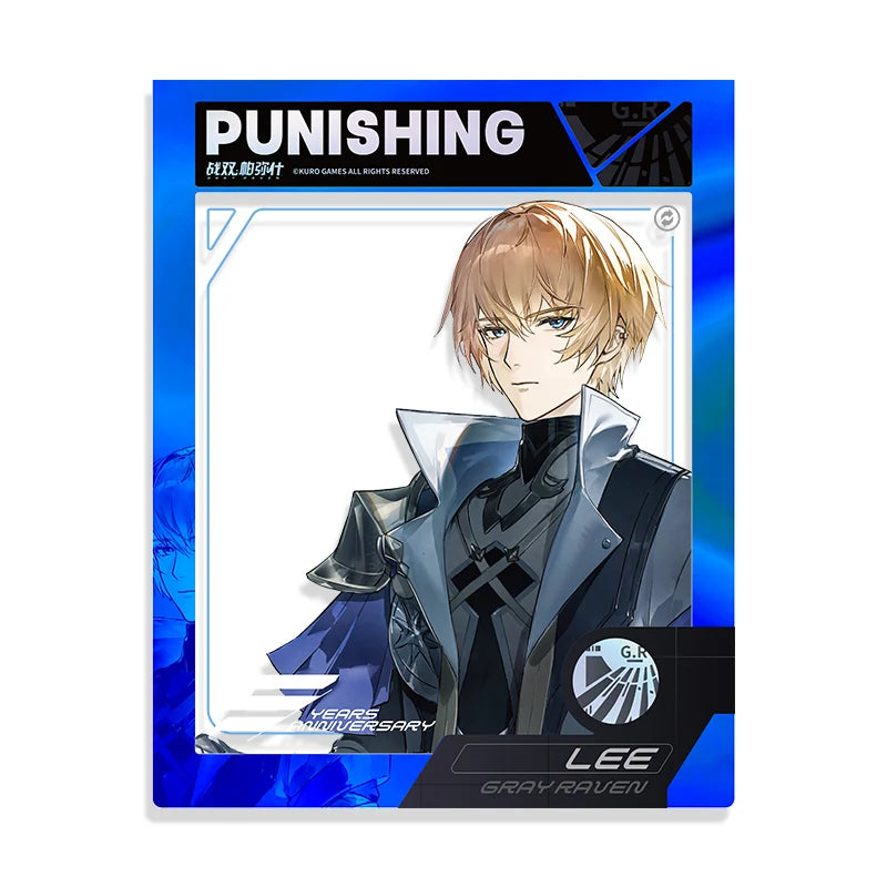 Punishing: Gray Raven - New Adventure Theme 5th Anniversary Celebration Art Paper Frame Card KURO GAMES