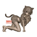 Re:Zero Starting Life in Another World - Ram (Cat Roomwear Ver.) Desktop Cute Prize Figure
