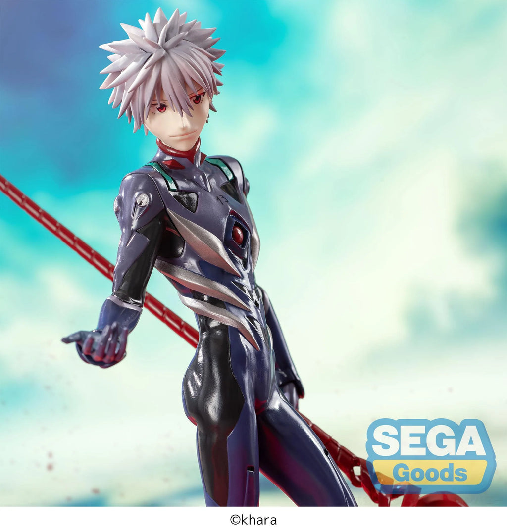 Evangelion: 3.0+1.0 Thrice Upon a Time - Kaworu Nagisa x Spear of Longinus Prize Figure SEGA