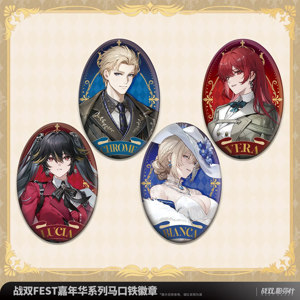 Punishing: Gray Raven - FEST Carnival Series Tinplate Badge KURO GAMES