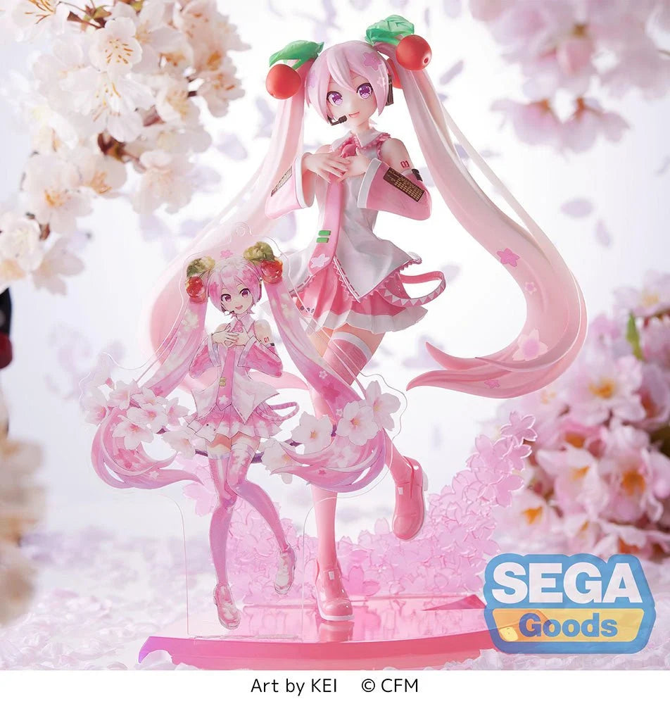 Hatsune Miku - Luminasta Sakura Miku 2023 Prize Figure SEGA