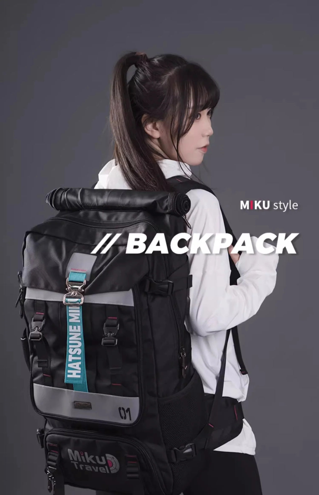 Hatsune Miku - Hatsune Miku Mikutravel Series Fitness Bag Moeyu