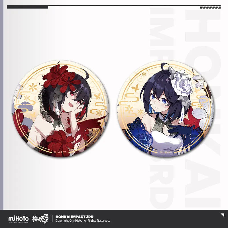 Honkai Impact 3rd - Seele (Mirrored Flourishes Ver.) Badge Set miHoYo