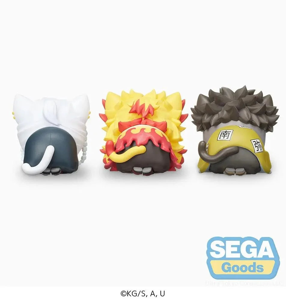Demon Slayer: Kimetsu No Yaiba - Ohiruneko (The Hashira Gathered! Vol. 2) Set of 3 Mini Figures SEGA