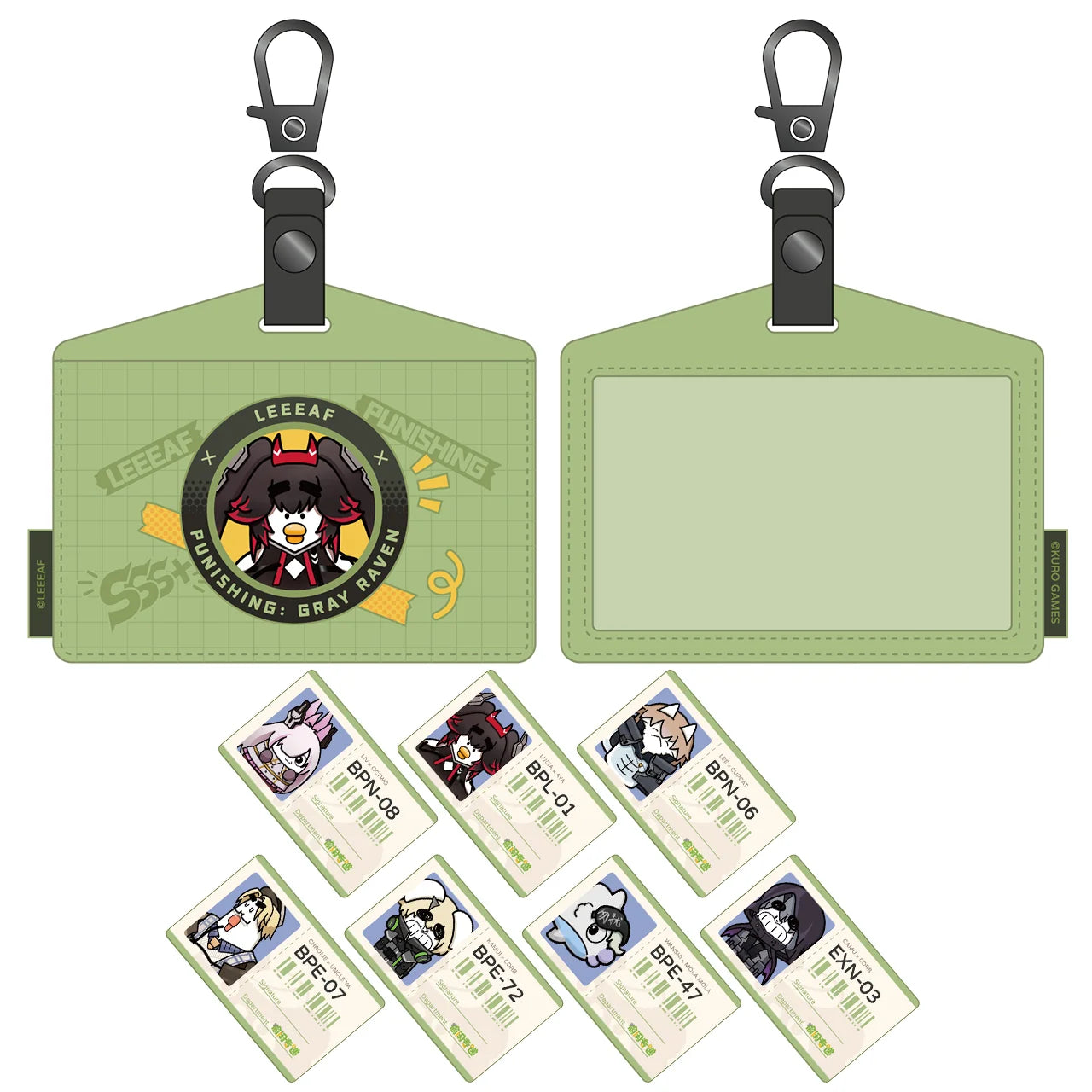 Punishing: Gray Raven - Leeeaf Collab Daily Delights Series ID Card Holder KURO GAMES