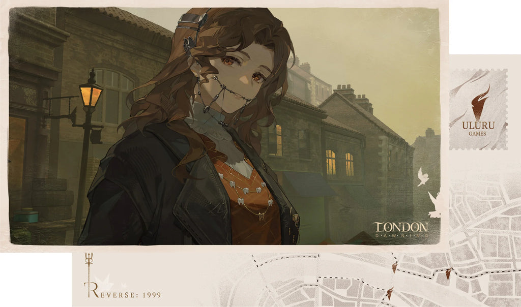 Reverse: 1999 - London Dawning Series Illustration Postcard Pack BLUEPOCH