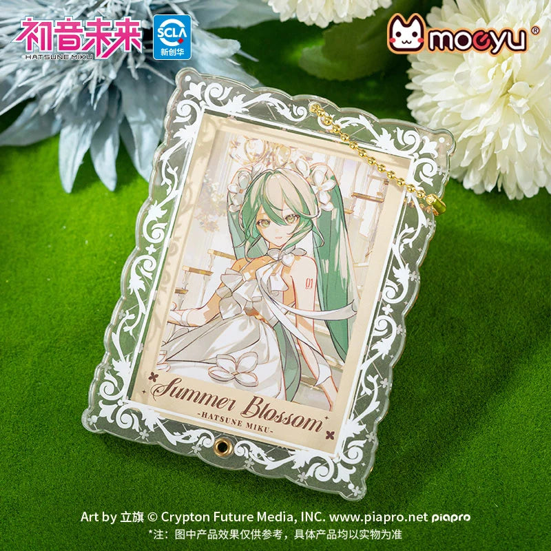 Hatsune Miku - Summer Blossom Series Acrylic Photo Frame Pendant Moeyu