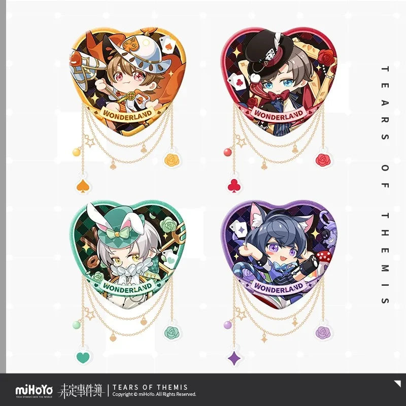 Tears of Themis - Wonderland Encounters Series Chibi Heart-shaped Chain Badge miHoYo