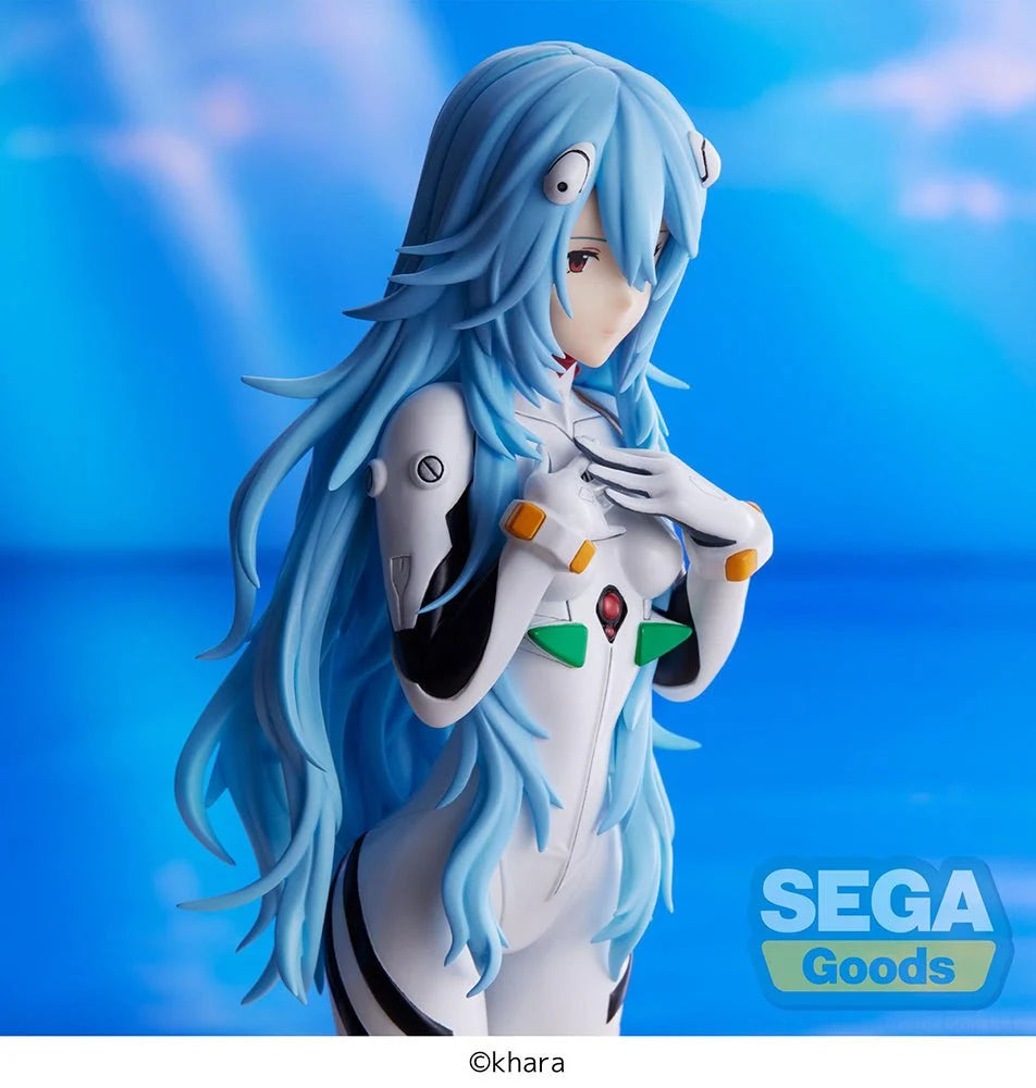 EVANGELION: 3.0+1.0 Thrice Upon a Time - Rei Ayanami (Long Hair Ver.) SPM Figure Prize Figure SEGA