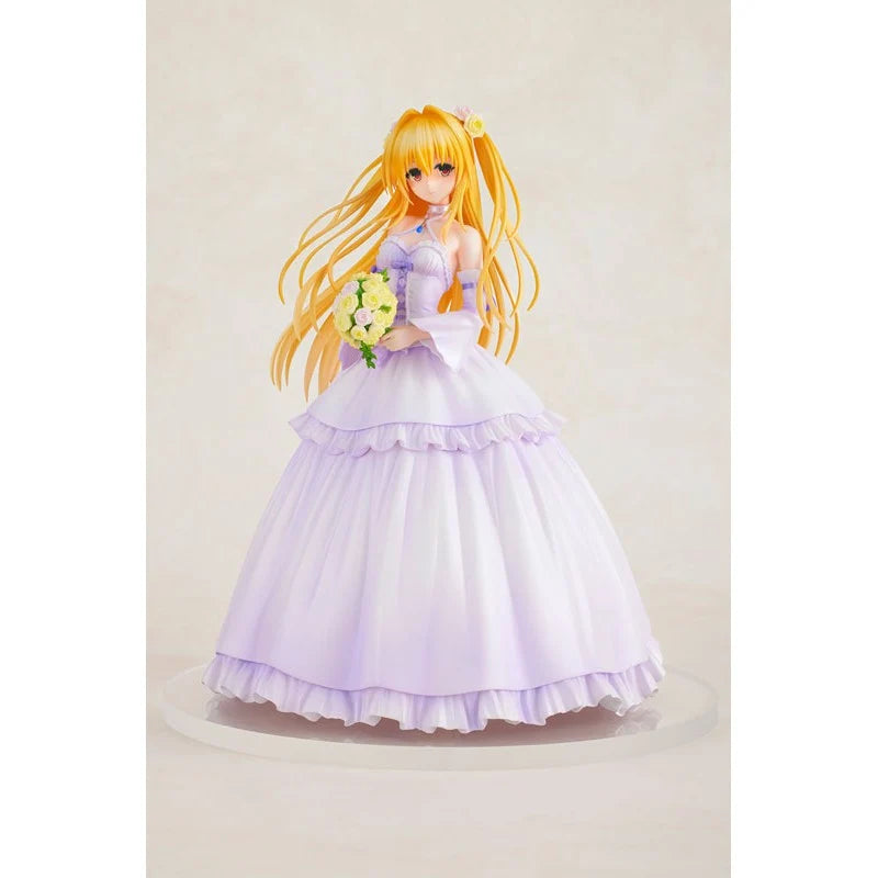 To LOVE-Ru Darkness - Golden Darkness (Wedding Dress Ver.) 1/7 Scale Figure Kadokawa