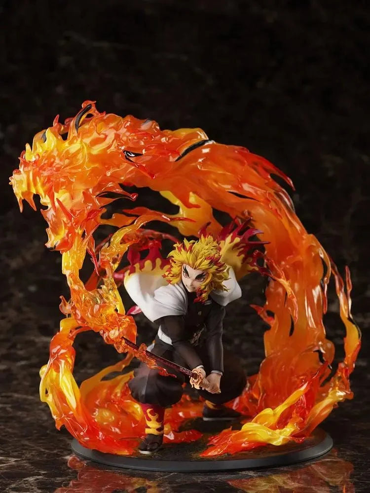 Demon Slayer: Kimetsu No Yaiba - Kyojuro Rengoku Flame Breathing Esoteric Art Ninth Form: Rengoku 1/8 Scale Figure Aniplex