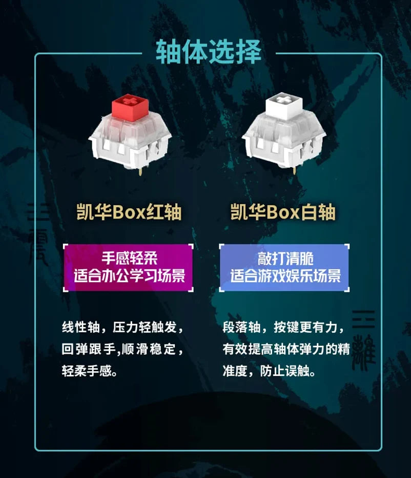 Honkai Impact 3rd - Fu Hua Azure Empyrea Mechanical Keyboard miHoYo
