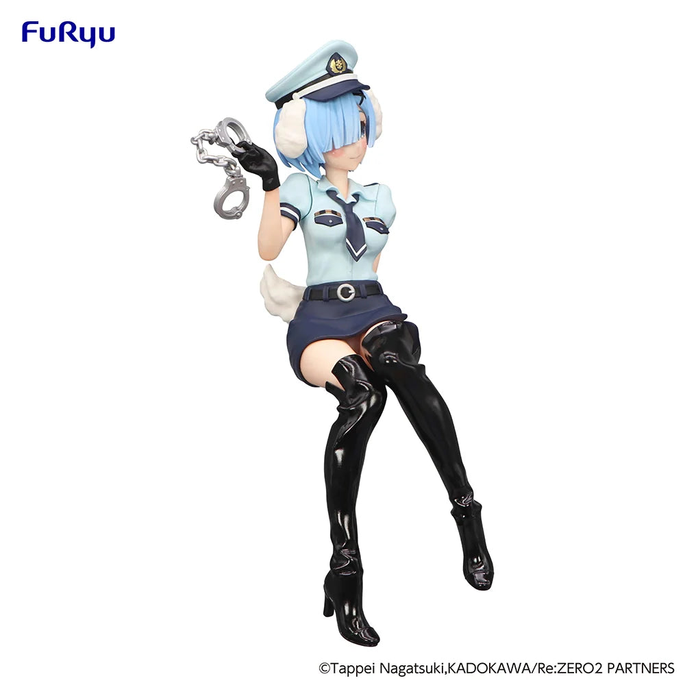 Re:ZERO Starting Life in Another World - Rem(Police Officer Cap with Dog Ears Ver.) Noodle Stopper Prize Figure FuRyu Corporation