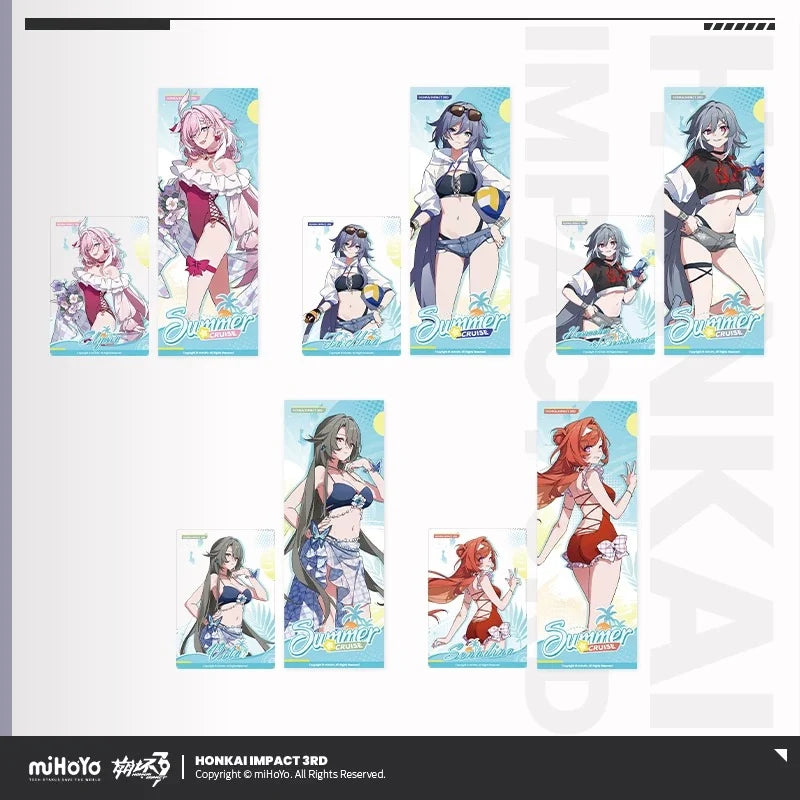 Honkai Impact 3rd - Summer Series Laser Ticket & Transparent Card Blind Box miHoYo