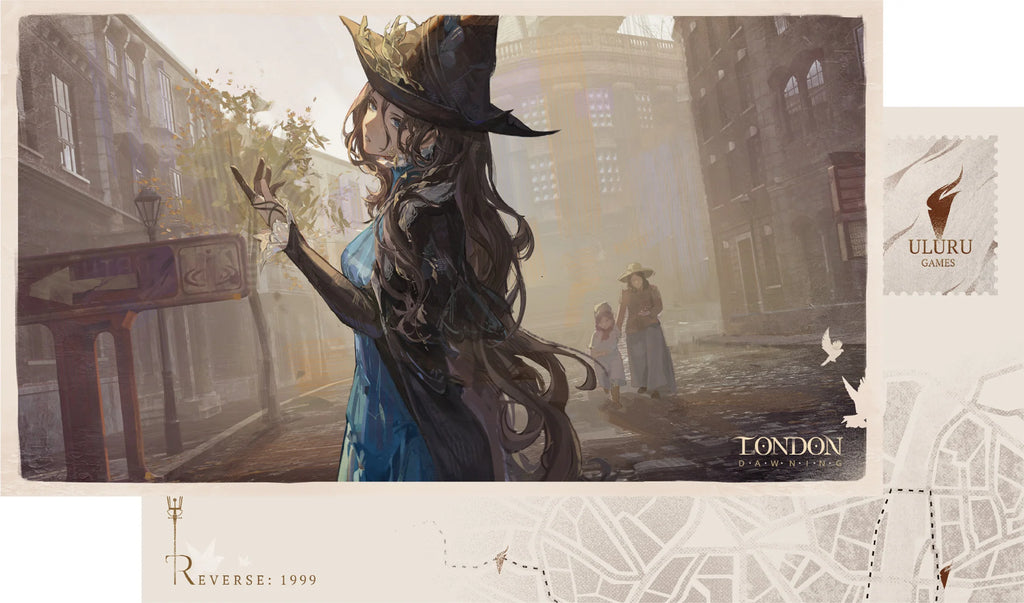 Reverse: 1999 - London Dawning Series Illustration Postcard Pack BLUEPOCH