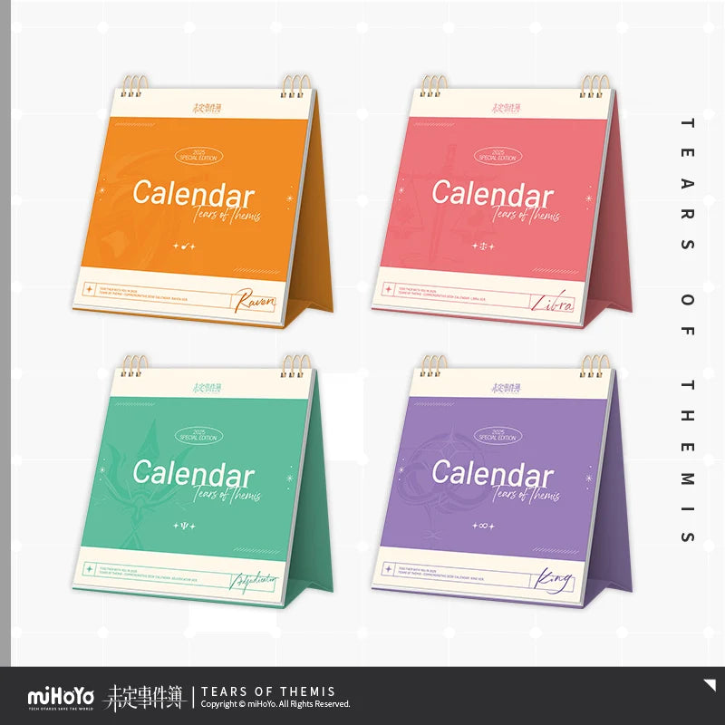 Tears of Themis - 2025 Commemorative Calendar miHoYo