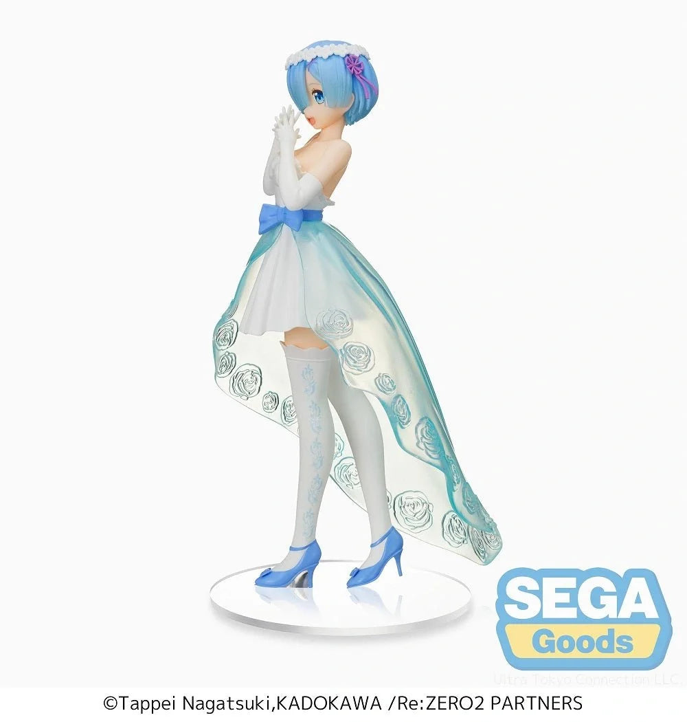Re:Zero - Starting Life In Another World - Rem (Wedding Dress Ver.) SPM Prize Figure SEGA