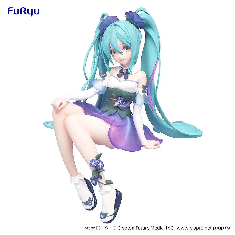 Hatsune Miku - Hatsune Miku(Flower Fairy Morning Glory Ver.) Noodle Stopper Prize Figure FuRyu Corporation