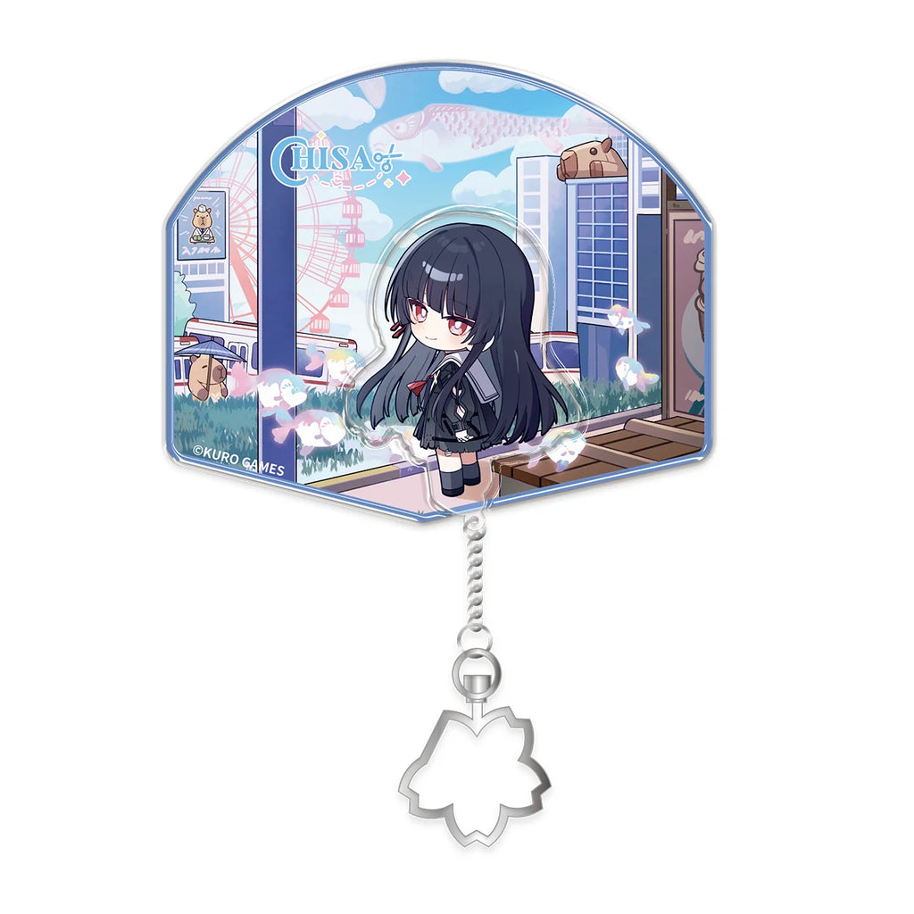 Wuthering Waves - Chisa Resonator Themed Chibi Acrylic Fridge Magnet KURO GAMES