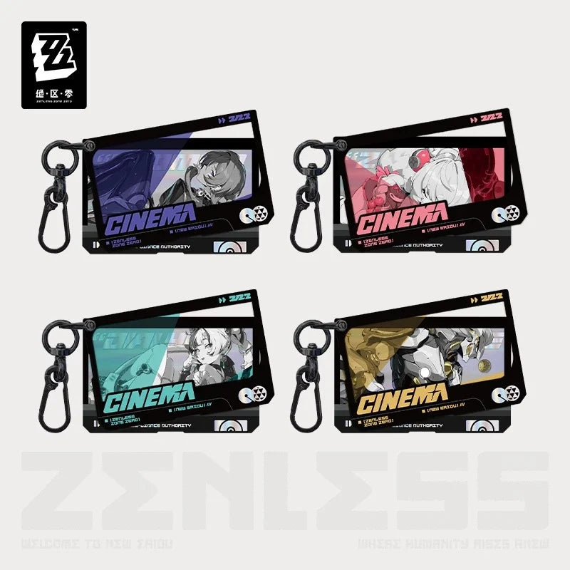 Zenless Zone Zero - Krampus Compliance Authority Mindscape Cinema Double Piece Acrylic Pendant miHoYo