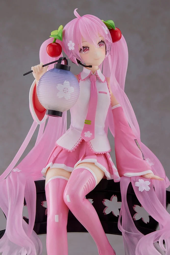 Hatsune Miku - Sakura Miku(Sakura Lantern Ver.) AMP+ Prize Figure Taito