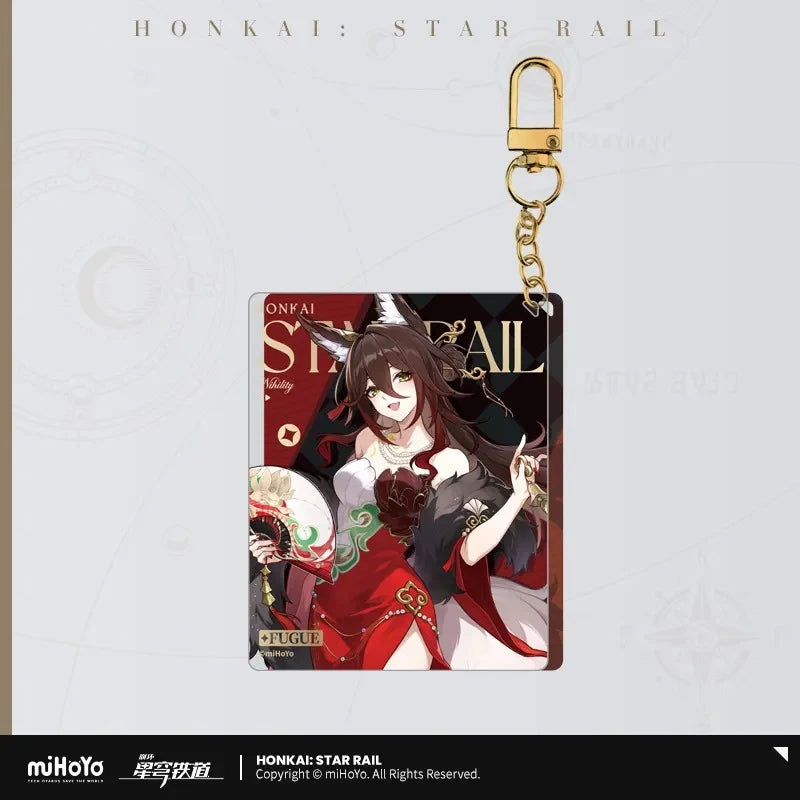 Honkai: Star Rail - Express Travel Notes Acrylic Keychain miHoYo