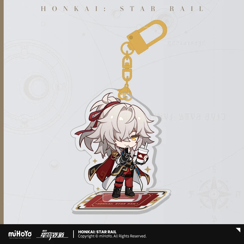 Honkai: Star Rail - Express Travel Notes Acrylic Keychian miHoYo