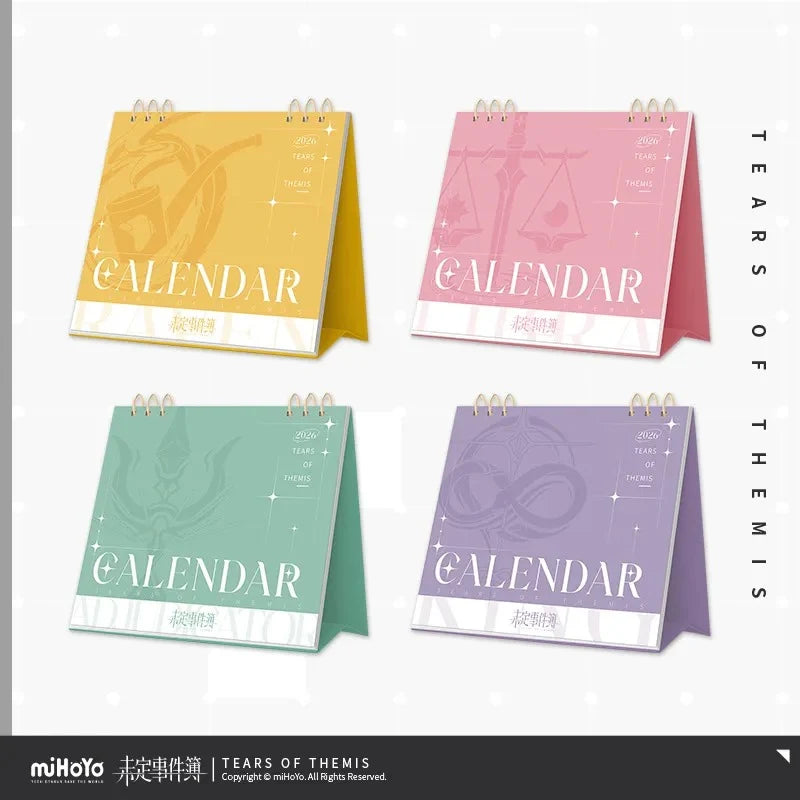 Tears of Themis - 2026 Commemorative Calendar miHoYo
