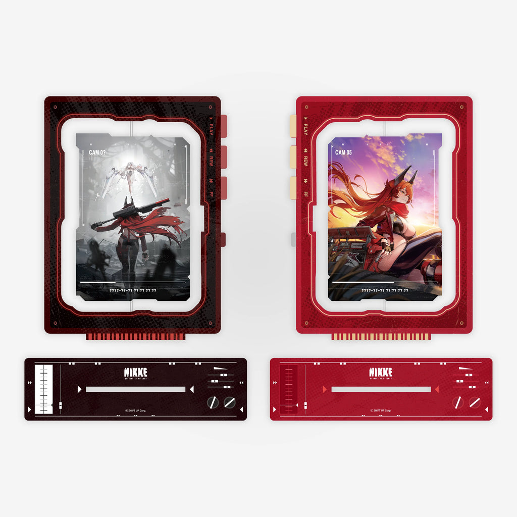 GODDESS OF VICTORY: NIKKE - Red Hood & Scarlet Rotating Double-sided Acrylic Stand MZFAMILY