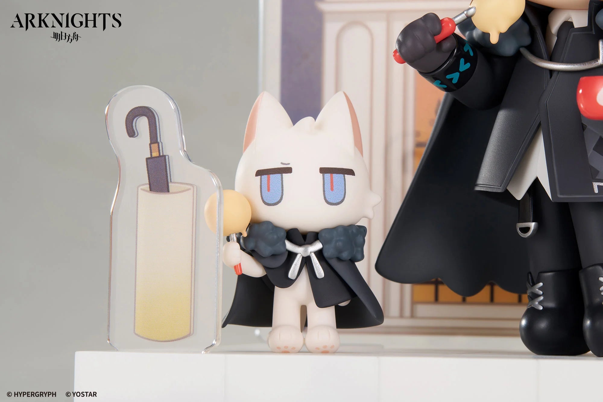 Arknights - Logos & SilverAsh Dessert Time Series Chibi Figure APEX
