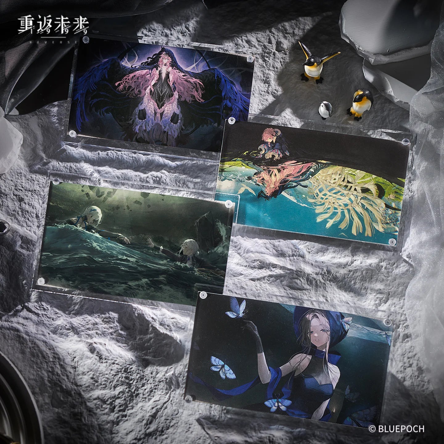 Reverse: 1999 - Paradise Regained Postcard Pack BLUEPOCH