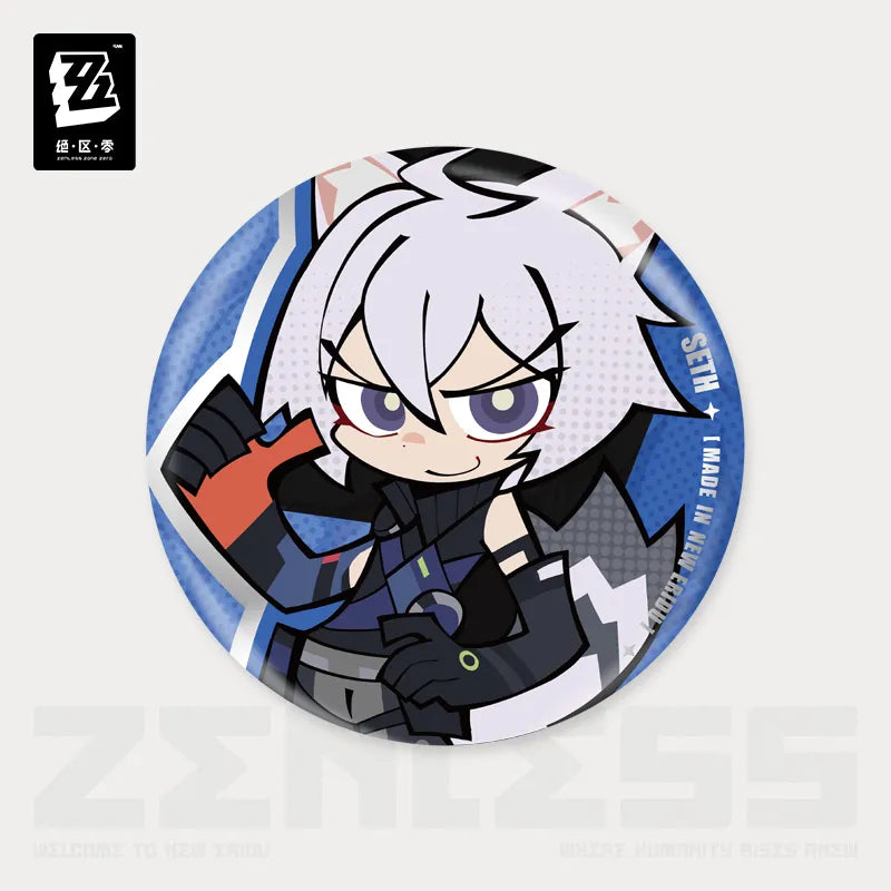 Zenless Zone Zero - Criminal Investigation Special Response Team Chibi Badge miHoYo