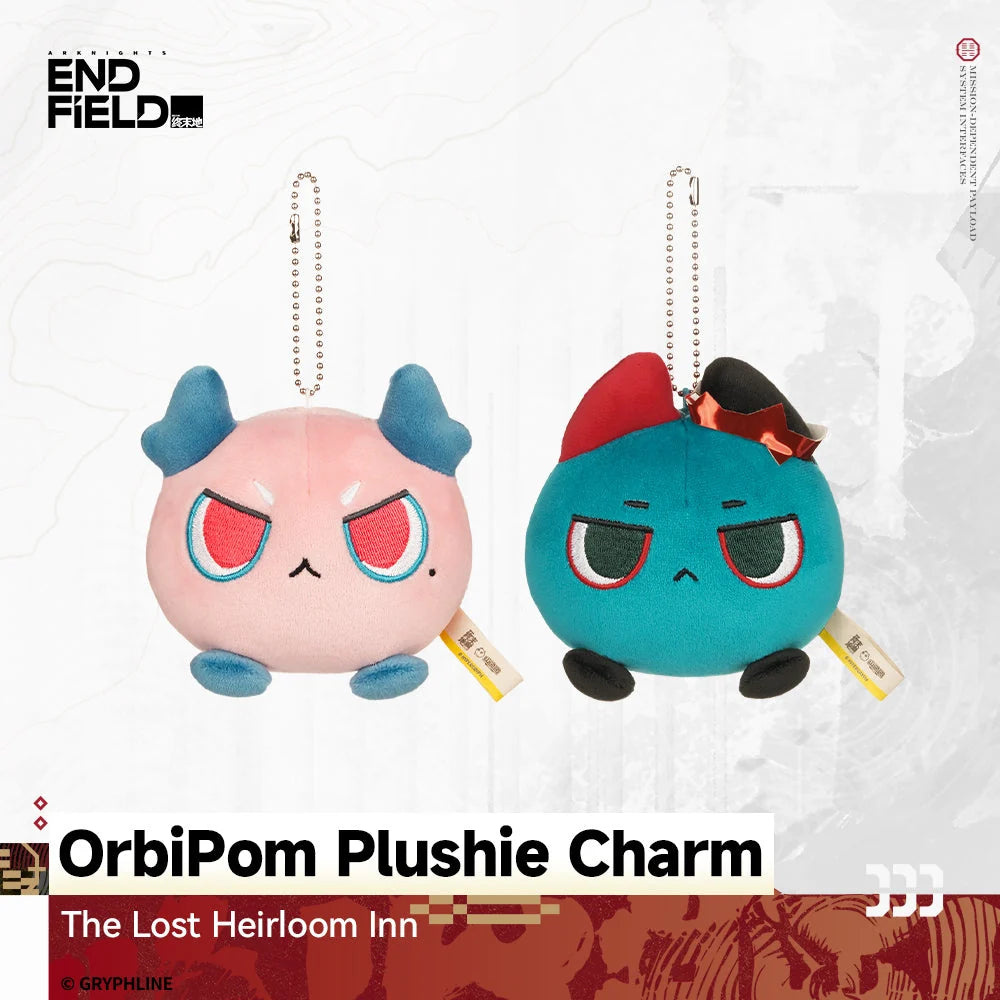 Arknights: Endfield - Mi Fu & Camille OrbiPom Plushie Charm HYPERGRYPH