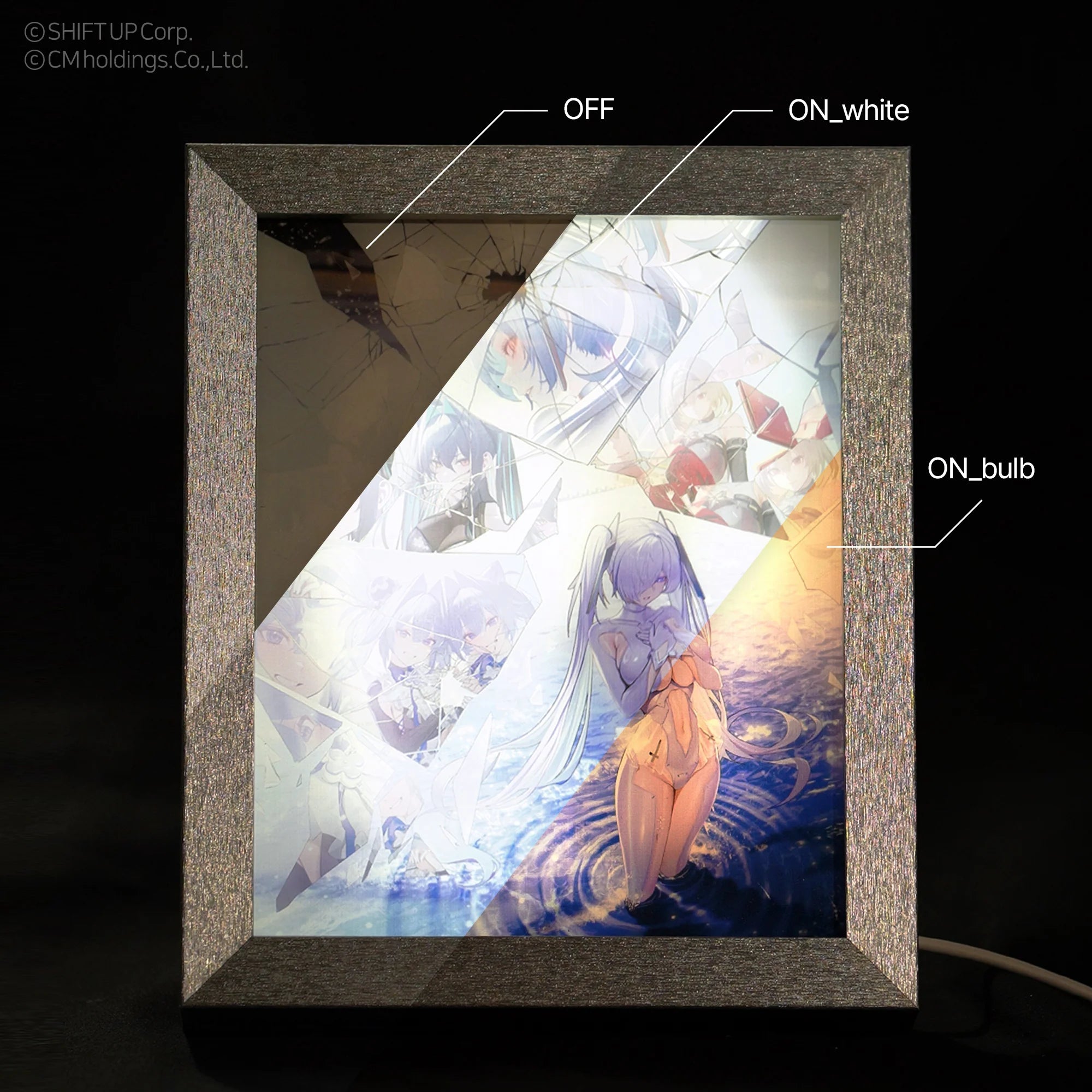 Goddess of Victory: Nikke - Cinderella LED Light Up Acrylic Art GNF TOYZ