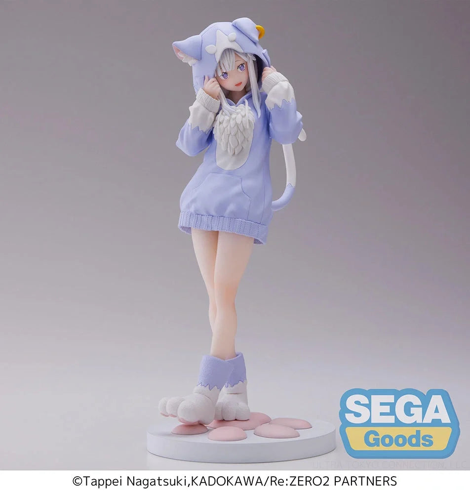 Re:ZERO -Starting Life in Another World - Emilia(Mofumofu Pack Ver.) Luminasta Prize Figure SEGA