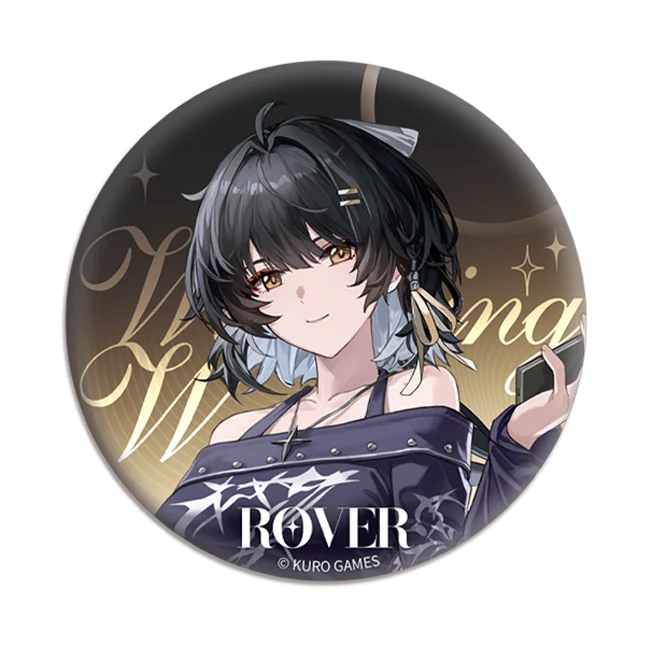 Wuthering Waves - Focused Freeze Series Character Glitter Badge Karasumaya