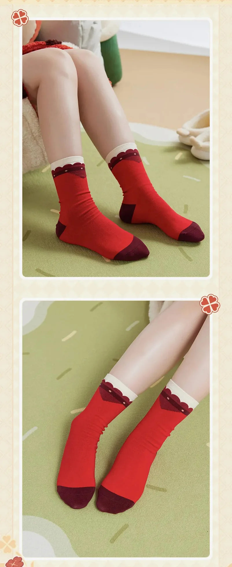 Genshin Impact - Klee Theme Impression Series Socks (Three Pairs) miHoYo