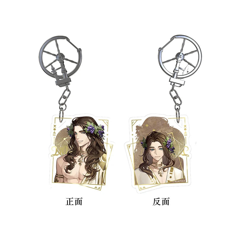 Reverse: 1999 - Mirror of Imprinted Gold Character Acrylic Keychain BLUEPOCH